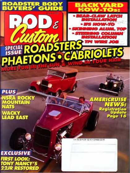 Rod & Custom - March 1995