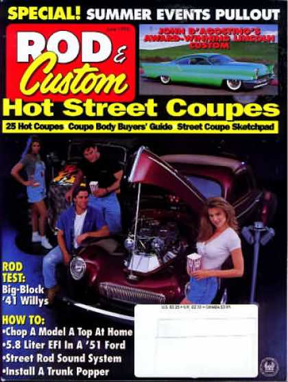 Rod & Custom - June 1995
