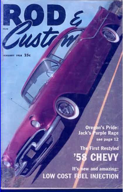 Rod & Custom - January 1958