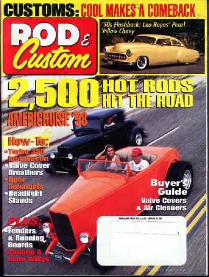 Rod & Custom - November 1998