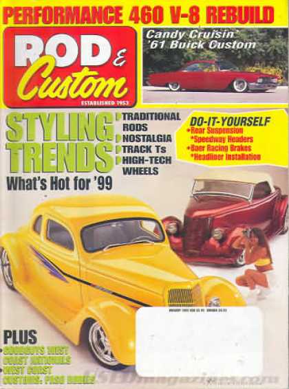 Rod & Custom - January 1999