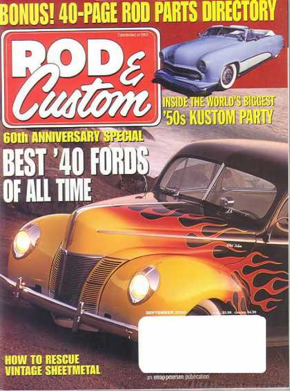 Rod & Custom - September 2000