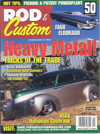 Rod & Custom - January 2003