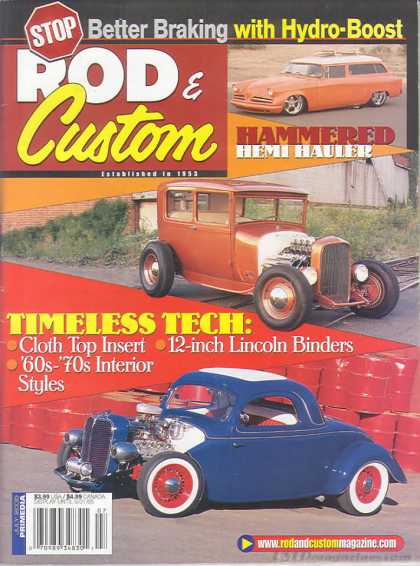 Rod & Custom - July 2005