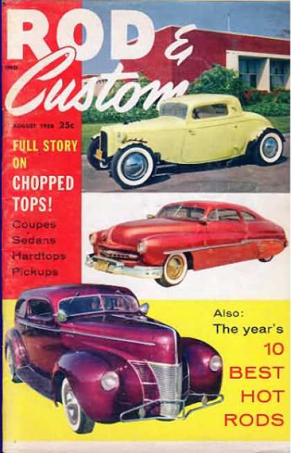 Rod & Custom - August 1958