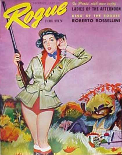 Rogue - 12/1957 - Julie Bell, Terry Austin