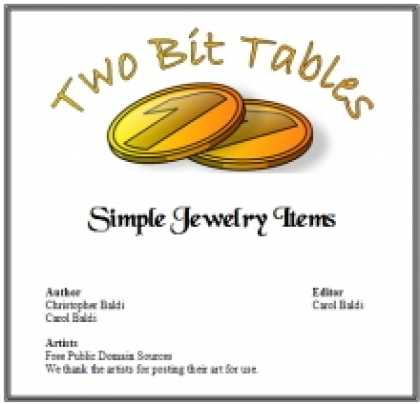 Role Playing Games - Two Bit Tables: Simple Jewelry Items