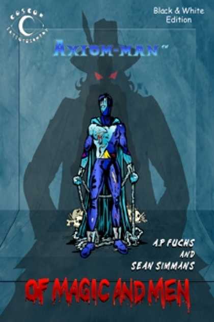 Role Playing Games - Axiom-man: Of Magic and Men (Black & White Edition)