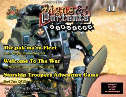 Role Playing Games - Signs & Portents Wargamer 41
