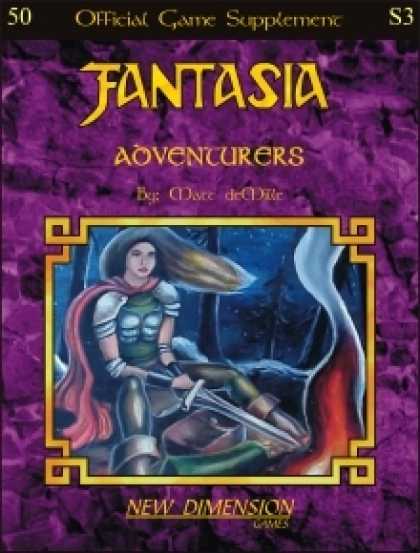 Role Playing Games - Fantasia: Adventurers--Supplement S3