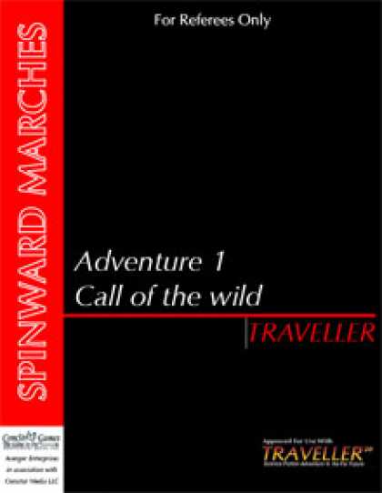 Role Playing Games - Traveller - Adventure 1: Call of the Wild