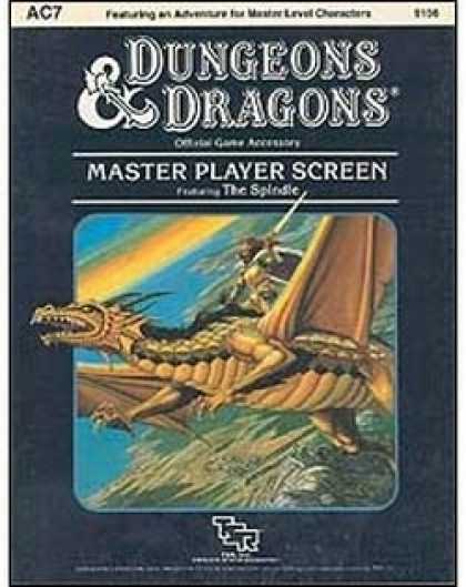 Role Playing Games - AC7 - Master Player Screen