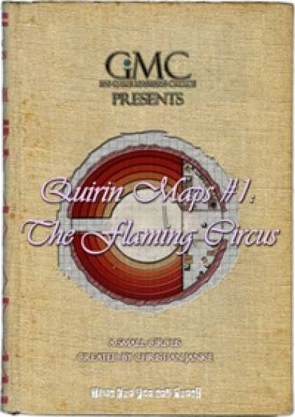 Role Playing Games - Quirin Maps #1: The Flaming Circus