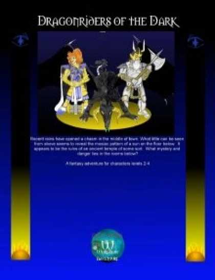 Role Playing Games - Dragonriders of the Dark