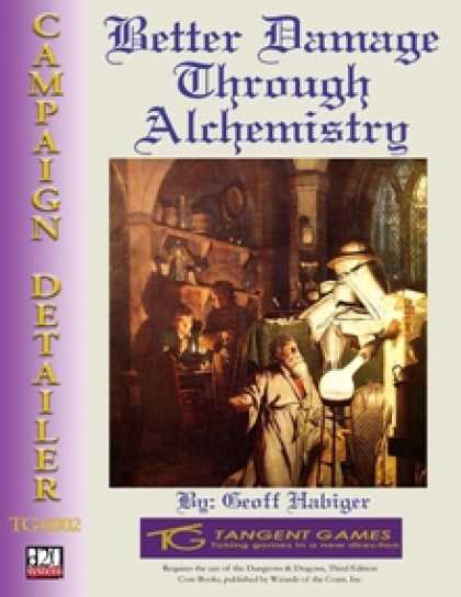 Role Playing Games - Better Damage Through Alchemistry