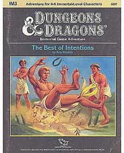 Role Playing Games - IM3 - The Best of Intentions