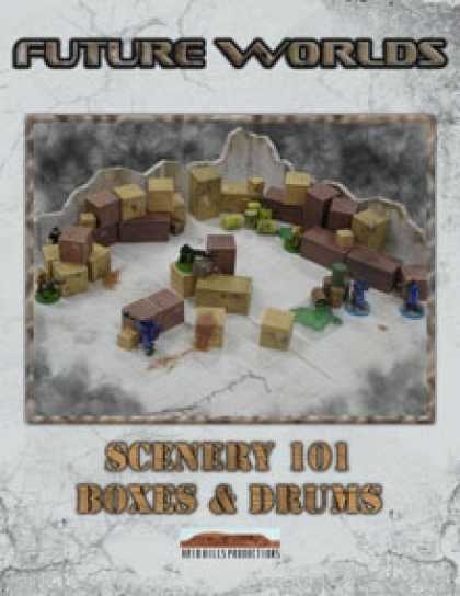 Role Playing Games - Future Worlds: Scenery 101 Boxes & Drums
