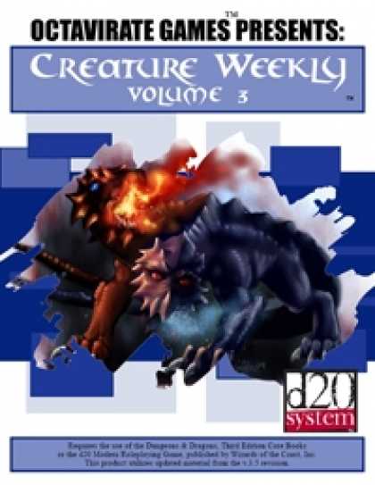 Role Playing Games - Creature Weekly Volume 3