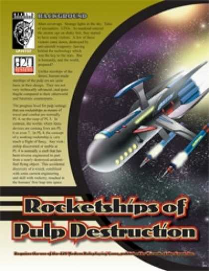 Role Playing Games - Rocketships of Pulp Destruction