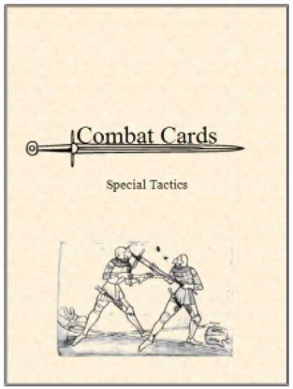 Role Playing Games - Combat Cards: Special Tactics
