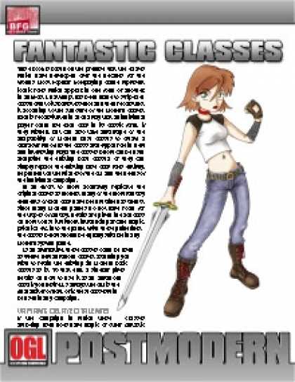 Role Playing Games - POSTMODERN: Fantastic Classes