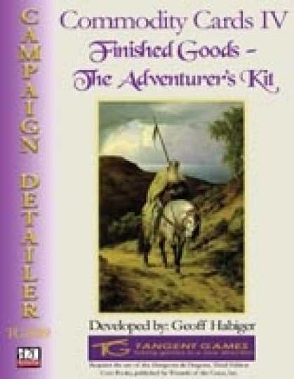 Role Playing Games - Commodity Cards IV: Finished Goods - The Adventurer's Kit