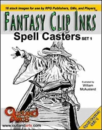 Role Playing Games - Fantasy Clip Inks:: Spell Casters set 1
