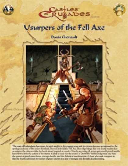 Role Playing Games - C&C A4 Usurpers of the Fell Axe