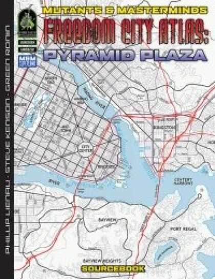 Role Playing Games - Freedom City Atlas: Pyramid Plaza