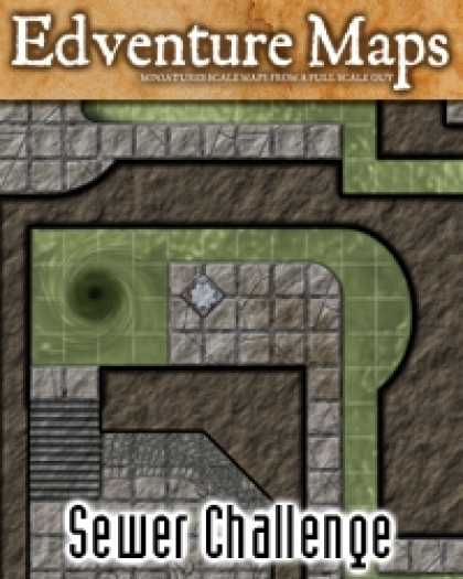Role Playing Games - Edventure Maps: Sewer Challenge