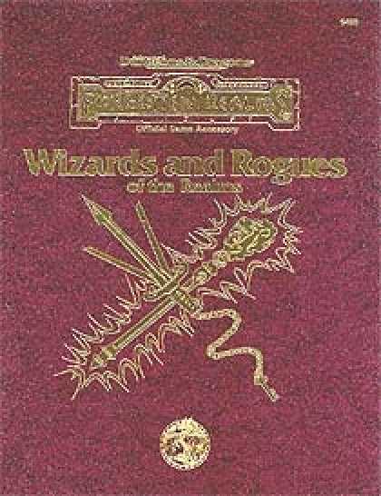 Role Playing Games - Wizards & Rogues of the Realms