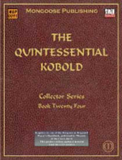 Role Playing Games - The Quintessential Kobold