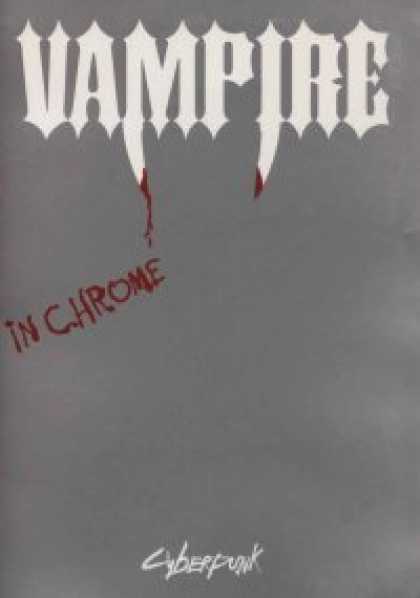 Role Playing Games - Vampire in Chrome (Night's Edge in German)