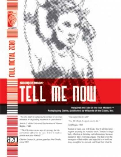 Role Playing Games - Tell Me Now