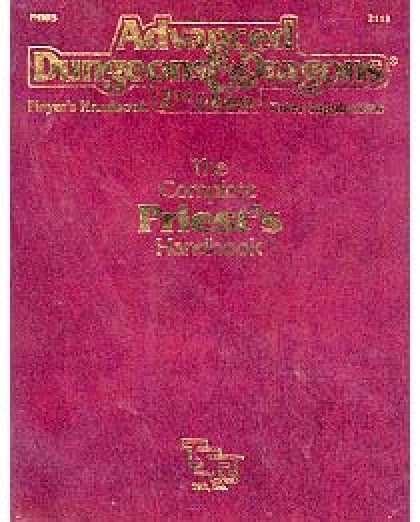 Role Playing Games - The Complete Priest's Handbook