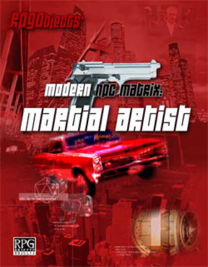 Role Playing Games - Modern NPC Matrix: Martial Artist