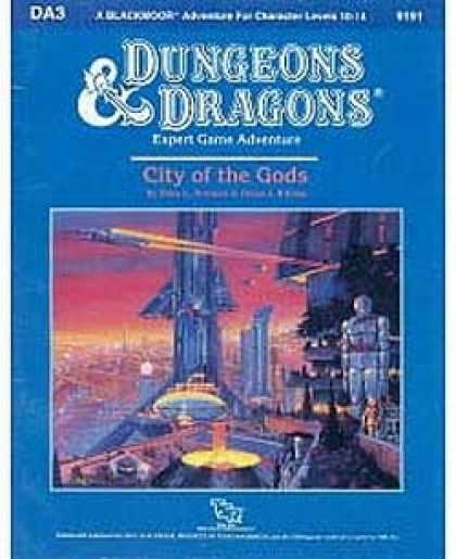 Role Playing Games - DA3 - City of the Gods
