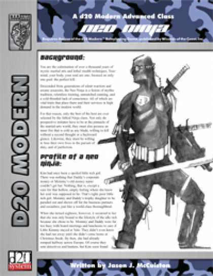 Role Playing Games - Prototype: Neo-Ninja