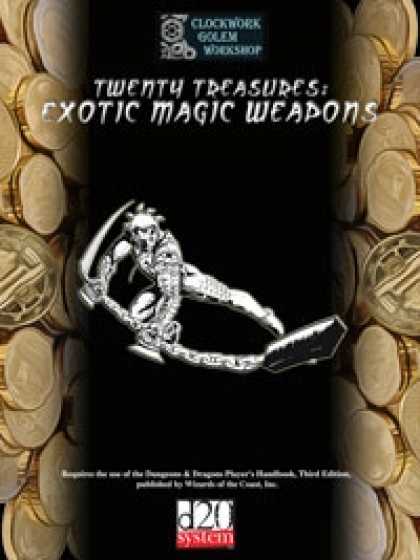 Role Playing Games - CGW: Twenty Treasures: Exotic Magic Weapons