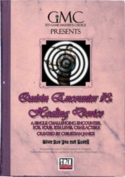 Role Playing Games - Quirin Encounter #3: Healing Device