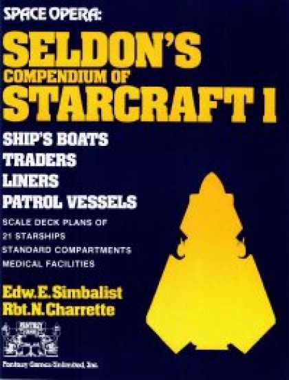 Role Playing Games - Space Opera: Seldon's Compendium of Starcraft 1
