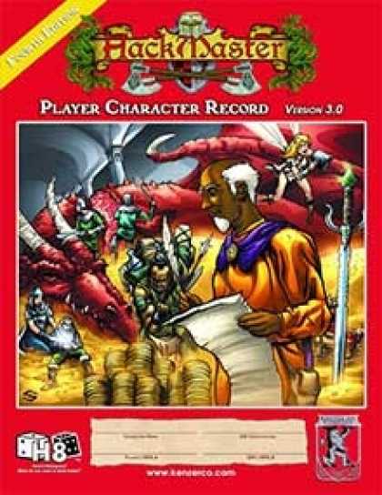 Role Playing Games - Player Character Record Book 3.0