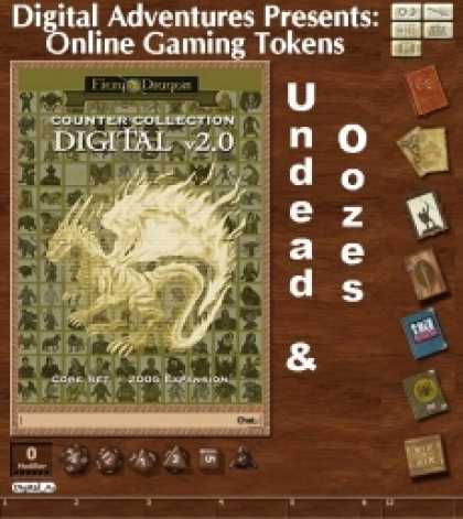 Role Playing Games - Online Gaming Tokens Pack #8: Undead & Oozes