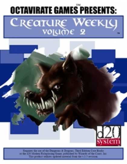 Role Playing Games - Creature Weekly Volume 2