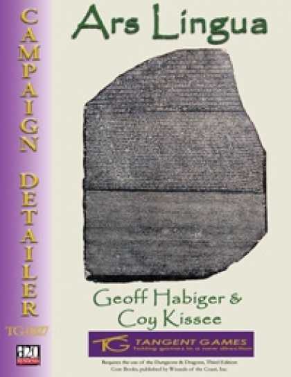 Role Playing Games - Ars Lingua