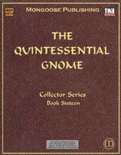 Role Playing Games - The Quintessential Gnome