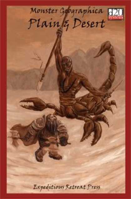 Role Playing Games - Monster Geographica: Plain & Desert