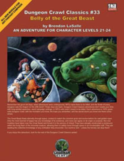 Role Playing Games - Dungeon Crawl Classics #33: Belly of the Great Beast