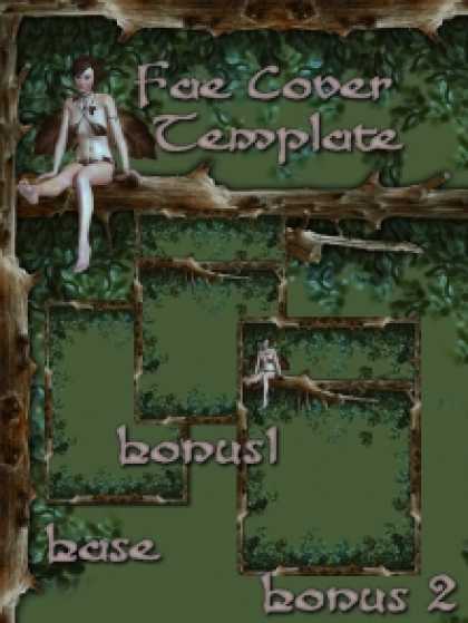 Role Playing Games - Fae Cover Template