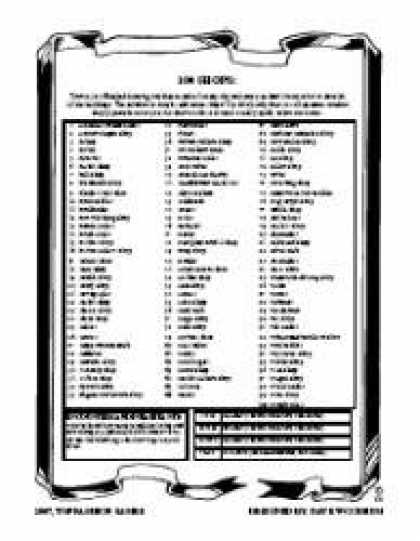 Role Playing Games - 100 Shops